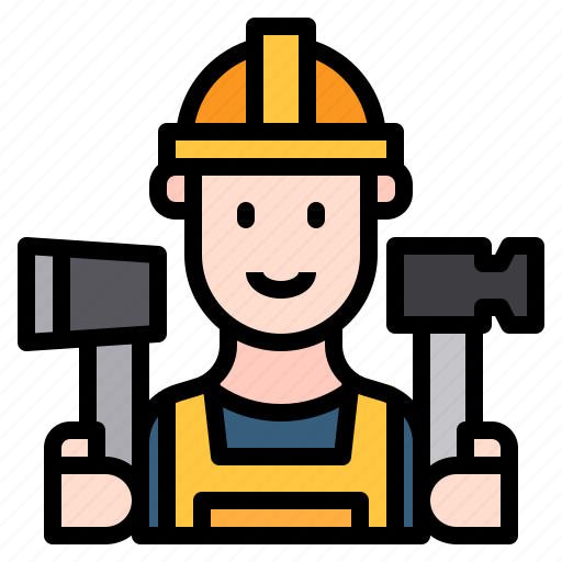 Man, construction, service, maintenance icon - Download on Iconfinder