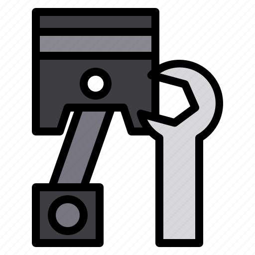 Piston, car, engine, service, maintenance icon - Download on Iconfinder