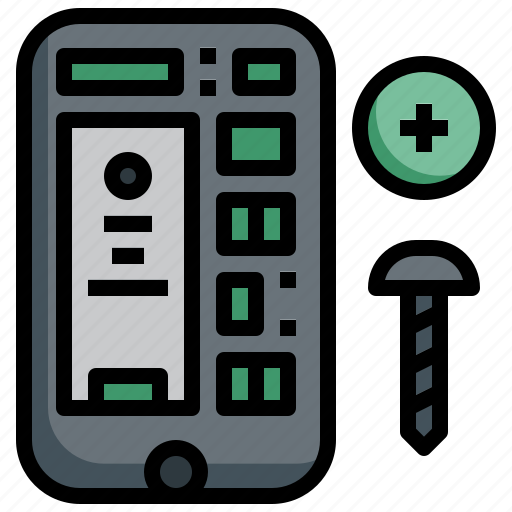 Pick, phone, edit, tools, settings, maintenance icon - Download on Iconfinder