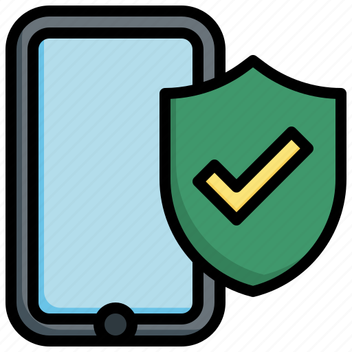 Protect, shield, security, protection, phone icon - Download on Iconfinder