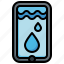 fallwater, mobile, smartphone, repair, water in phone 