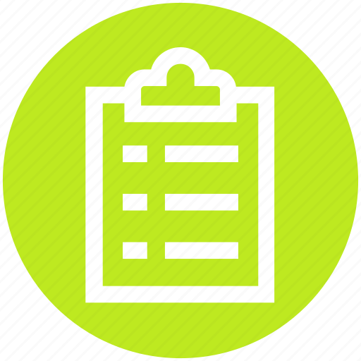 Analytics, checklist, clipboard, file, report, statistics icon - Download on Iconfinder