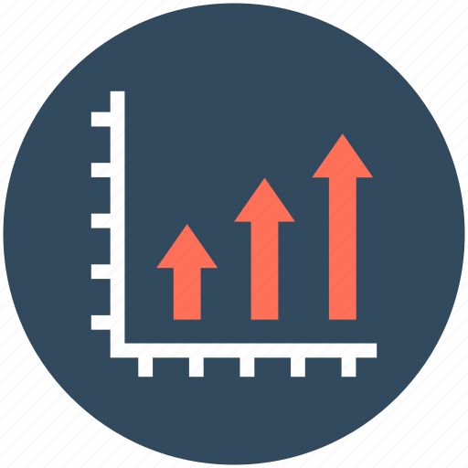 Ascending chart, bar chart, bar graph, growth chart, progress chart icon - Download on Iconfinder