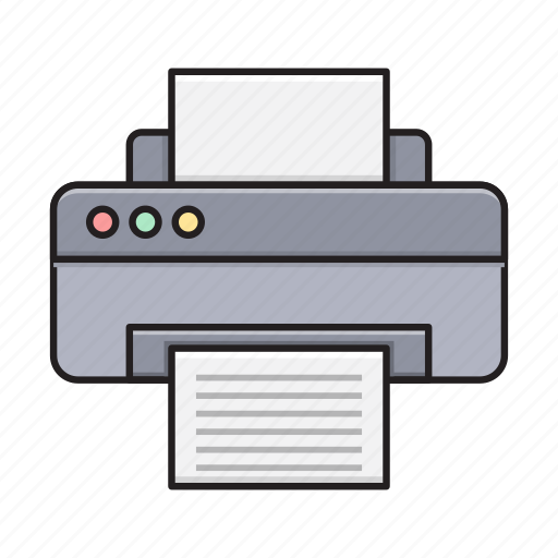 Document, page, paper, print, printer icon - Download on Iconfinder