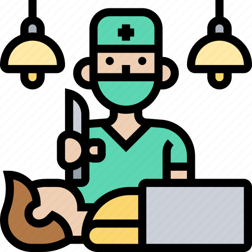 Surgeon, surgery, operation, doctor, hospital icon - Download on Iconfinder