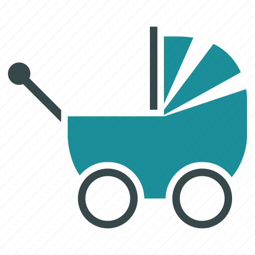 Infant, kid, newborn, perambulator, pram, transport, baby carriage icon - Download on Iconfinder