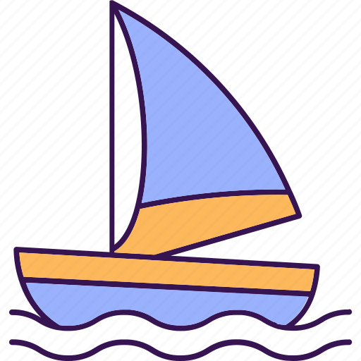 Boat, canoeing, raft, water craft, water icon - Download on Iconfinder