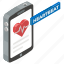 health app, healthcare app, heartbeat, medical app, mobile app, mobile health 