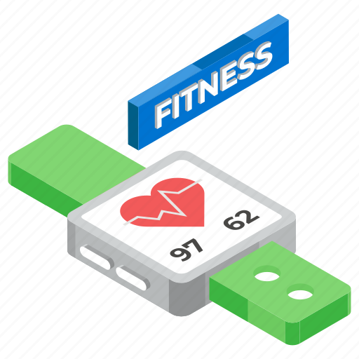 Fitness band, fitness device, fitness tracker, health band, health tracker icon - Download on Iconfinder