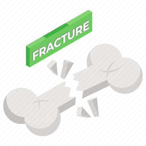 Bone cracked, bone fracture, bone injury, broken bone, injured, orthopedics icon - Download on Iconfinder