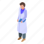 lab, research, scientist, isometric 