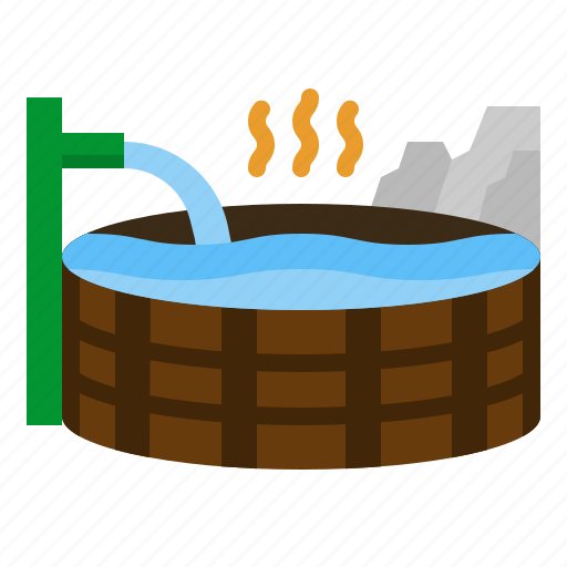 Hot, onsen, pool, spa, wellness icon - Download on Iconfinder