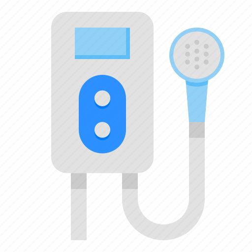 Heater, hot, shower, temperature, water icon - Download on Iconfinder