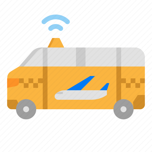 Airport, car, plane, service, taxi icon - Download on Iconfinder