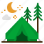 camping, holiday, nature, rural, tent 