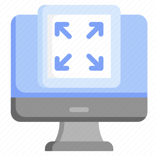 Full, screen, electronic, monitor, technology icon - Download on Iconfinder