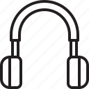 headphones, headphone, earphones, multimedia, audio, headset, device, music
