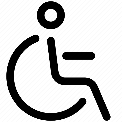 Wheelchair, handicap, restaurant, service icon - Download on Iconfinder