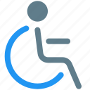 wheelchair, disabled, restaurant, facility