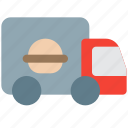 fast food, truck, delivery, restaurant 