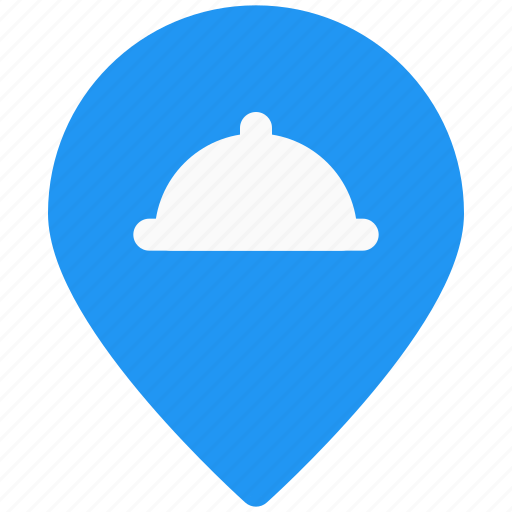 Location, pin, restaurant, map icon - Download on Iconfinder