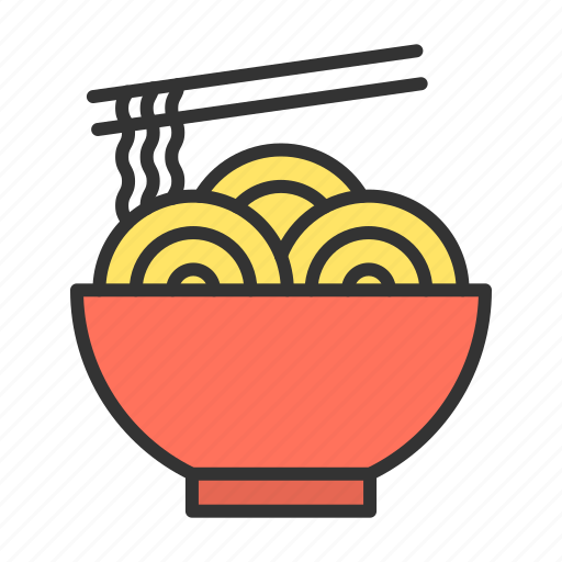 Noodles, pasta, spaghetti, chopstick icon - Download on Iconfinder