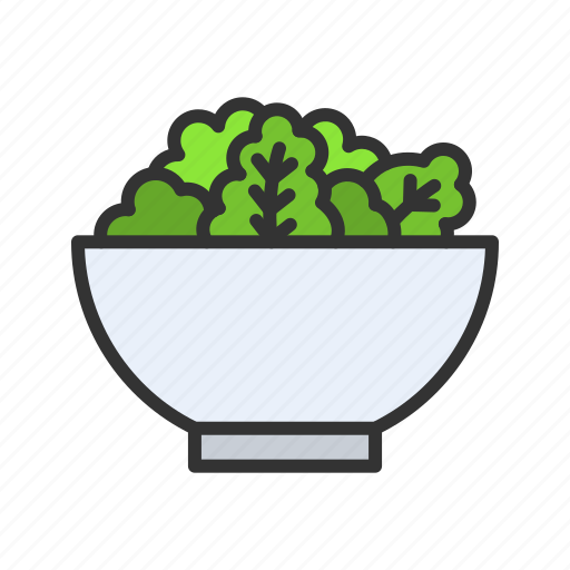 Salad, bowl, vegetables, healthy icon - Download on Iconfinder