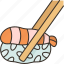 sushi, japanese, food, eat, appetizer 