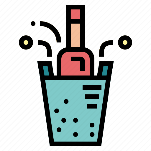 Alcohol, alcoholic, bottle, celebration, champagne, drinks, party icon - Download on Iconfinder