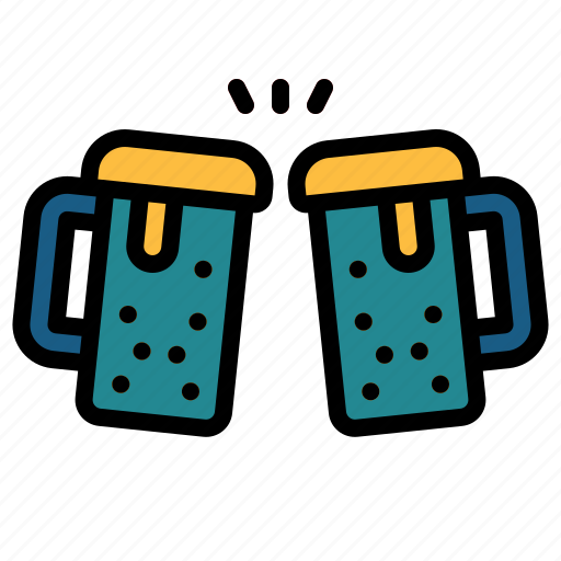 Alcohol, cheers, drinks, food, glasses, party, restaurant icon - Download on Iconfinder