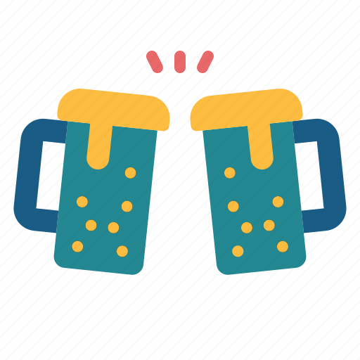 Alcohol, cheers, drinks, food, glasses, party, restaurant icon - Download on Iconfinder