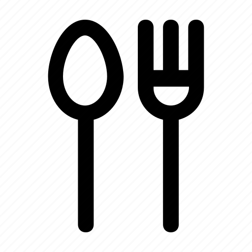 Culinary, food, fork, kitchen, restaurant, spoon icon - Download on Iconfinder