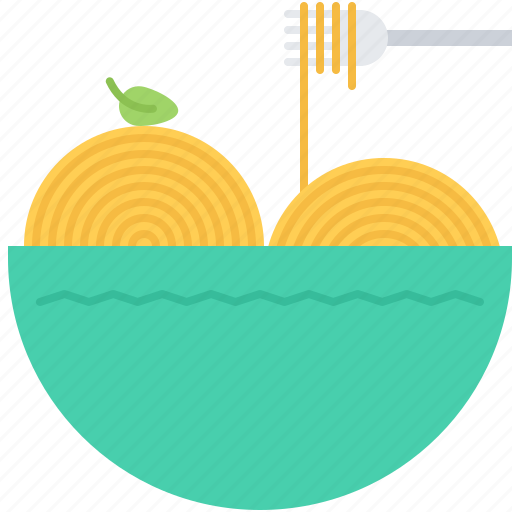 Food, fork, pasta, plate, restaurant, spaghetti icon - Download on Iconfinder