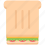 bread, cheese, food, restaurant, salad, sandwich, toast 