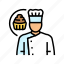 pastry, chef, restaurant, cooking, food, kitchen 