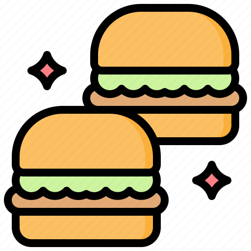 Burger, fast, food, hamburger, sandwich icon - Download on Iconfinder