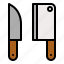 blade, kitchen, knife, restaurant, utensil 