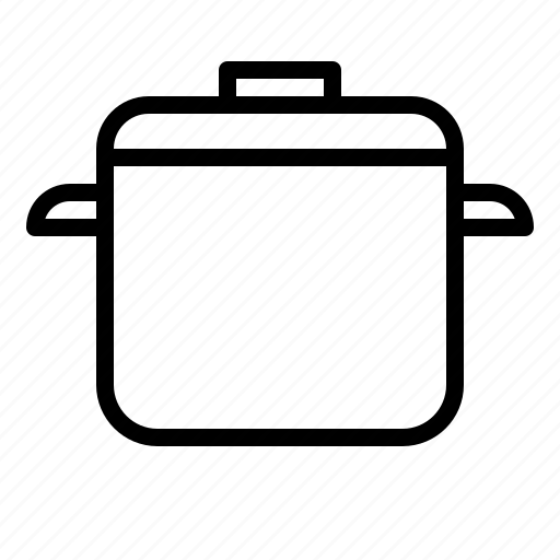 Container, cookware, kitchen, pot, restaurant, utensil icon - Download on Iconfinder