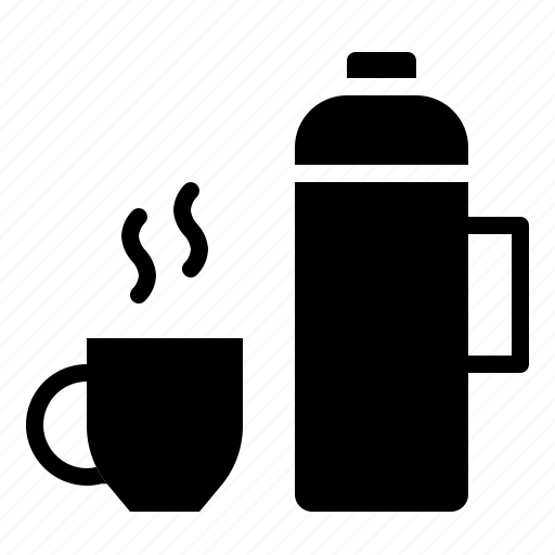 Drinks, mug, thermos, thermos bottle, utensil icon - Download on Iconfinder
