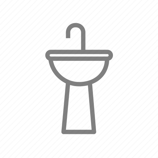 Bathroom, clean, restroom, tap, wash, water icon - Download on Iconfinder