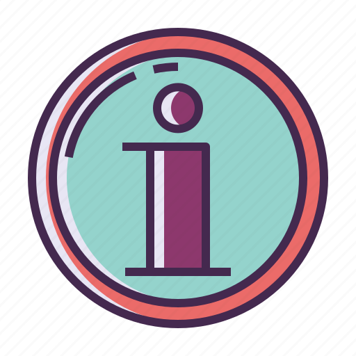 I, info, information icon - Download on Iconfinder