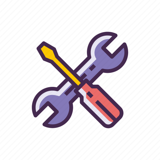 Abilities, screwdriver, skills, tools, wrench icon - Download on Iconfinder