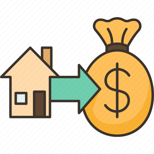 Mortgage, housing, estate, sale, price icon - Download on Iconfinder