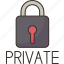 private, key, lock, access, protection 