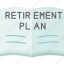 planning, retirement, pension, organizer, notes 