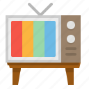 antenna, screen, television, tv, vintage