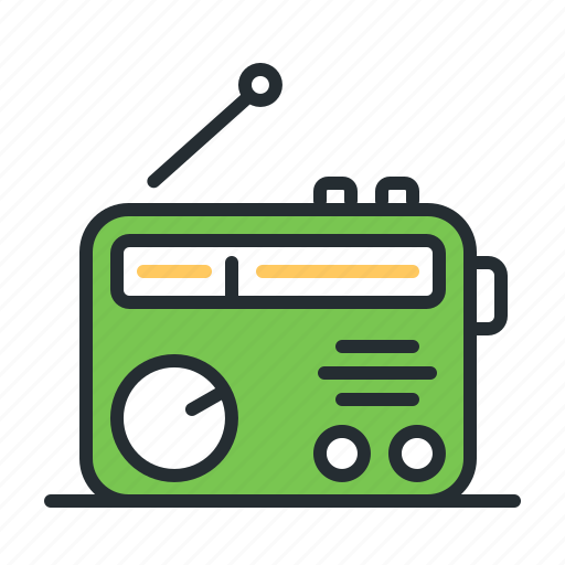 Device, media, radio, retro icon - Download on Iconfinder