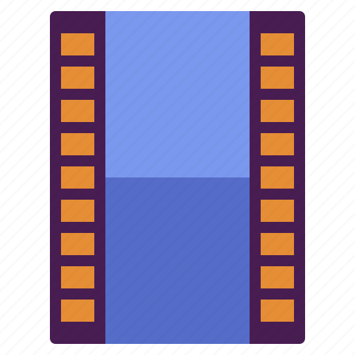 Film, strip, video, photography, movie, entertainment, multimedia icon - Download on Iconfinder