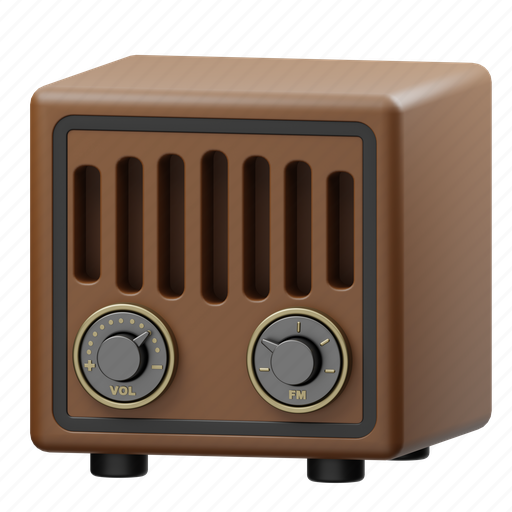 Radio, retro, classic, old, electronic, technology, vintage icon - Download on Iconfinder