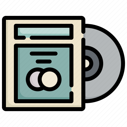 Lp, disc, vinyl, record, cd, celebration icon - Download on Iconfinder